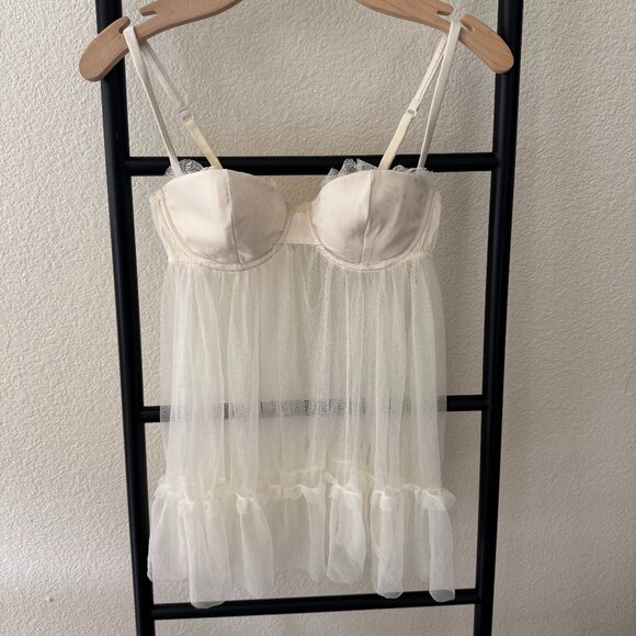 Victoria's Secret Sexy Little Thing Sheer Babydoll 36C - Picture 1 of 7